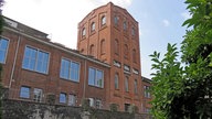 Der 1897 erbaute Malakowturm der Zeche.