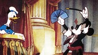 Micky Maus und Donald Duck im Kurzfilm "Magician Mickey" von 1937