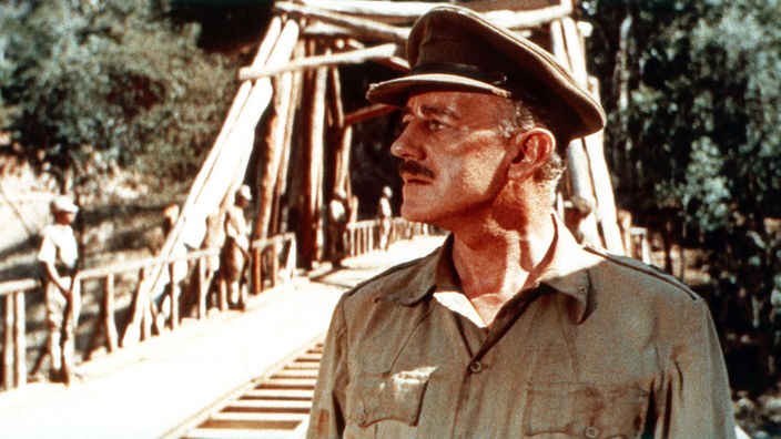 Film "Die Brücke am Kwai" mit Alec Guinness