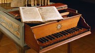 Cembalo des italienischen Instrumentenbauers Domenicus Pesaurensis, 1546