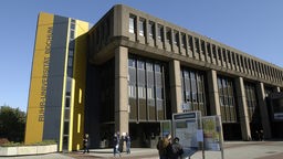 Ein Gebäude der Ruhr Universität Bochum