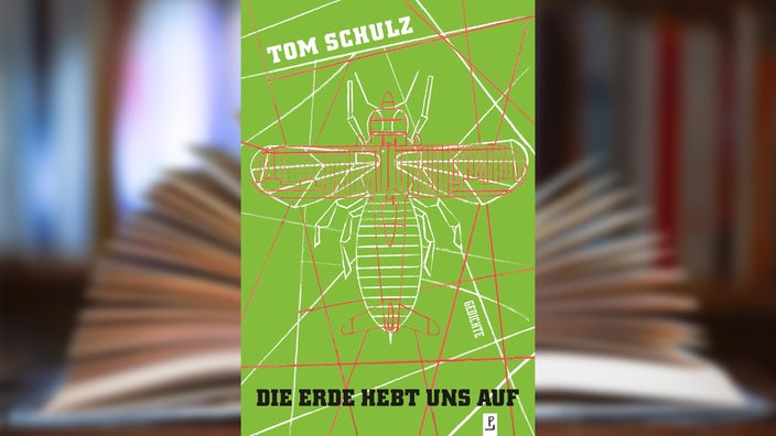 Buchcover: "Die Erde hebt uns auf. Gedichte." von Tom Schulz