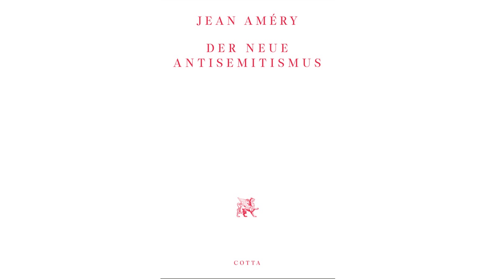 "Der Neue Antisemitismus" Von Jean Améry - Bücher - Kultur - WDR