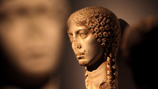 Eine Büste der Agrippina im Römisch-Germanischen Museum 