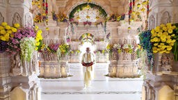 Der indische Premierminister Modi weiht den Ram-Tempel in Ayodhya ein