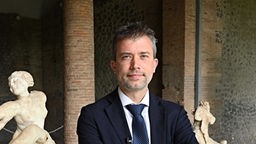 Gabriel Zuchtriegel, deutsch-italienischer Archäologe, 28.04.2022.
