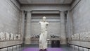 Elgin Skulpturen von der Akropolis im britischen Museum in London 