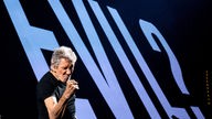 Roger Waters während seines Konzerts in Hamburg.