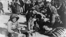 Armenische Flüchtlinge in Syrien 1915