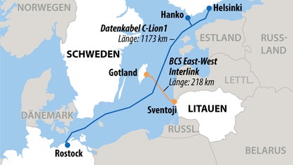 Datenkabel in der Ostsee (19.11.2024)