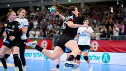 EM-Qualifikationsspiel Handball 2024, Julia Maidhof, Heidelberg SNP Dome Baden-Württemberg Deutschland (06.04.2024)