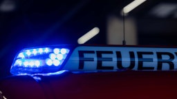 Blaulicht eines Feuerwehrautos