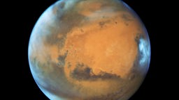 Der Planet Mars, aufgenommen vom Hubble-Weltraumteleskop. Archivbild: 12.05.2016
