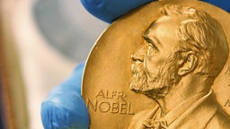 goldene Nobelpreismedaille