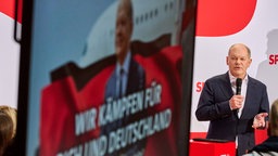 SPD Pressekonferenz zur Nominierung von Olaf Scholz als Kanzlerkandidat der SPD. Archivbild: 25.11.2024