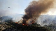 Brennende Wälder auf Rhodos (25.07.2023)
