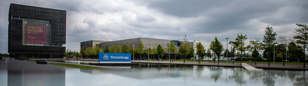Die Hauptzentrale des Thyssenkrupp Konzern in Nordrhein-Westfalen, Essen