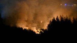 Waldbrand in Attendorn