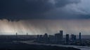 Heftiger Monsunregen über Bangkok