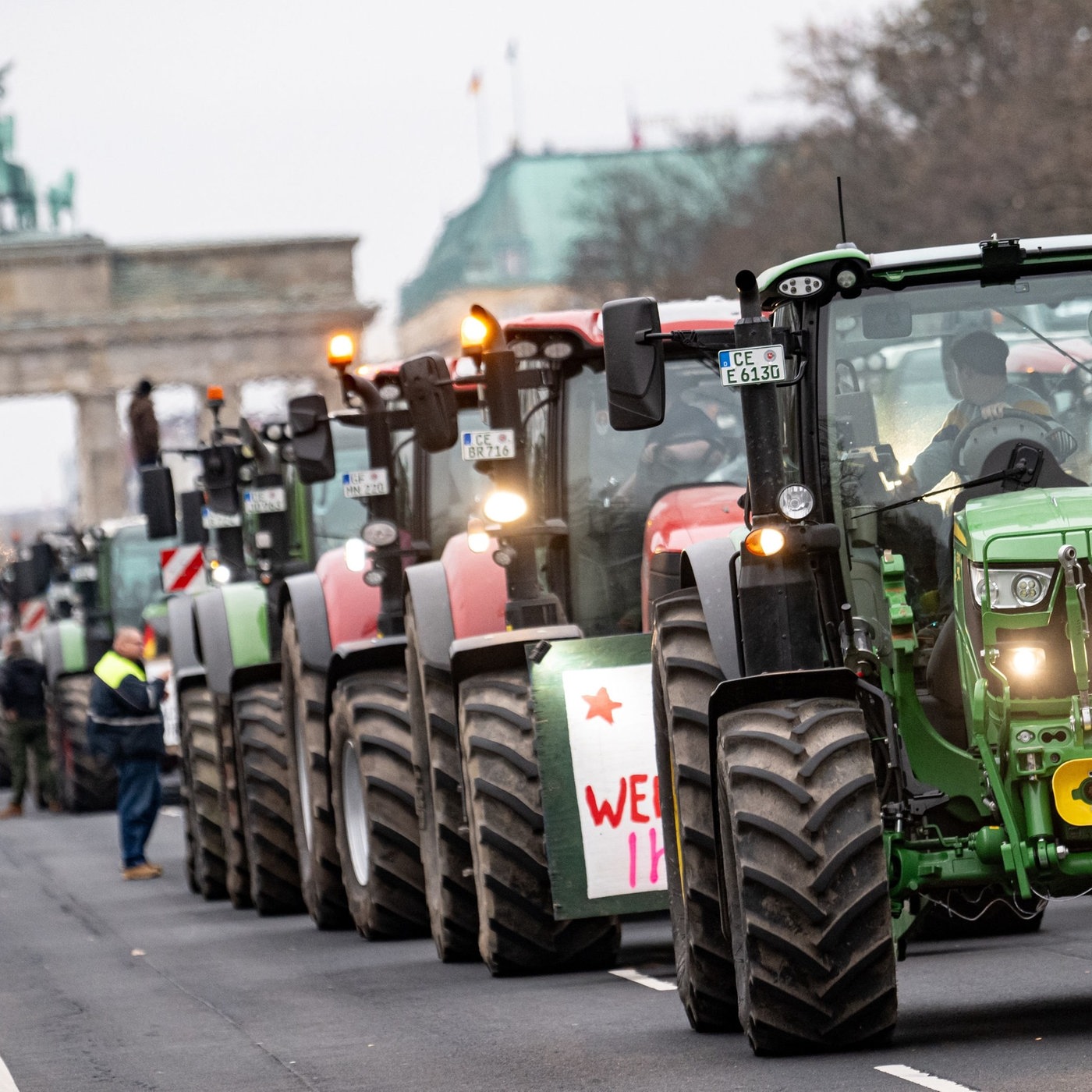 Bauern sorgen für Stillstand – Ist das angemessen?