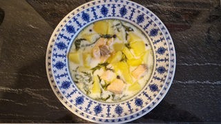 Lachssuppe Lohikeitto