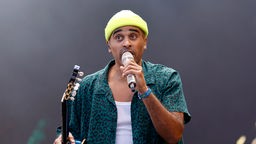 Sänger Patrice beim Summerjam Festival 2022 am Fühlinger See.