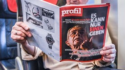 Cover des Nachrichtenmagazins "Profil"