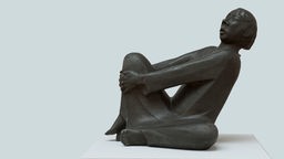 Skulptur "Der singende Mann" von Ernst Barlach
