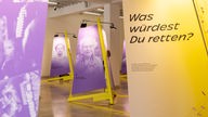 Ausstellungsansicht „Kulturretter:innen“ 