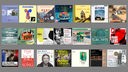 Cover der Hörbücher, die für den Deutschen Hörbuchpreis 2024 nominiert sind