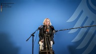 Nancy Faeser (SPD), Bundesministerin für Inneres und Heimat, gibt im Bundesministerium des Innern und für Heimat ein Pressestatement.