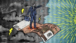 Illustration WDR5 Tiefenblick Neues Geld – Banken, Kryptos und Gesellschaft