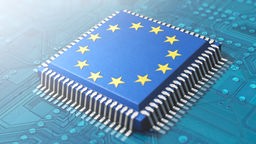 EU Symbolbild zum Thema Europa und Digitalisierung.