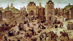 Gemälde von François Dubois zeigt die Massaker in der Bartholomäusnacht am 23./24. August 1572