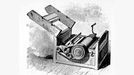 Baumwollentkörnungsmaschine von Eli Whitney