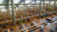 Lesesaal in der Bibliothek Alexandria