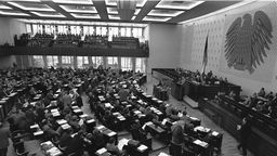 Bundestag in Bonn in den 1970er-Jahren (Symbolbild)
