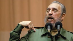 Fidel Castro, Staatschef von Kuba (Aufnahme von 2006)