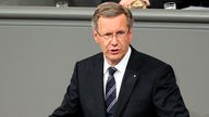 Christian Wulff nach seiner Wahl zum Bundespräsidenten