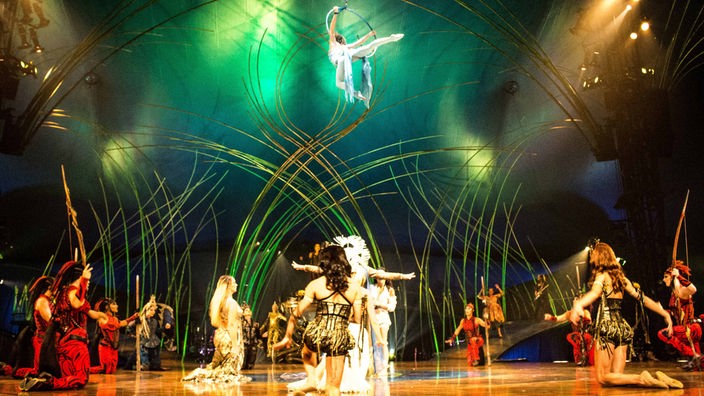 Cirque du Soleil im Dezember 2017 in Rio de Janeiro