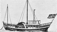 Erstes Dampfschiff auf dem Rhein
