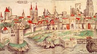 Kölner Stadtansicht von 1493
