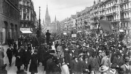 Kundgebung am 1.5.1919 in Berlin