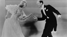 Ausschnitt aus dem Film "Top Hat" mit Fred Astaire und Ginger Rogers