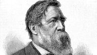 Friedrich Engels, zeitgenössisches Porträt