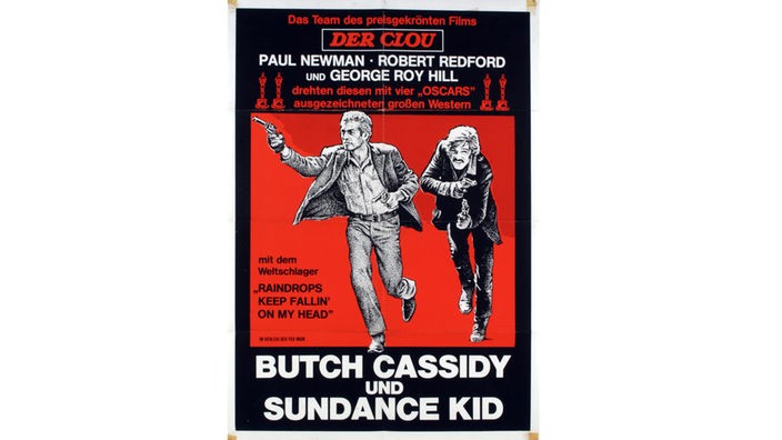 Filmplakat zum Spielfilm "Butch Cassidy und Sundance Kid"