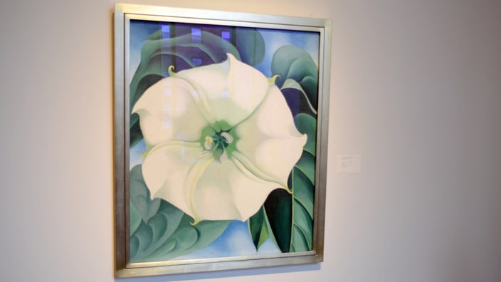 Gemälde "Jimson Weed/White Flower No. 1"