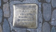 Stolperstein zum Gedenken an Dr. Gertrud Luckner in Freiburg