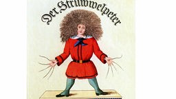 Die Originalausgabe des Kinderbuches "Der Struwwelpeter"
