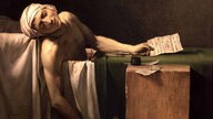 Jean-Paul Marat, Gemälde von Jacques Louis David
